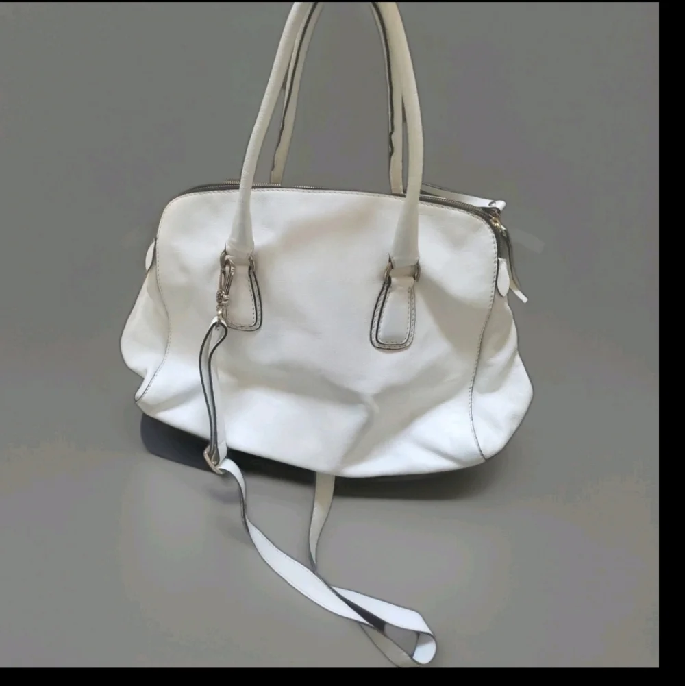 Abro Shopper Double Handle Italian Leather Sachel With Shoulder Strap